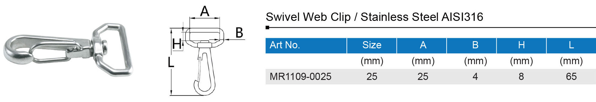 Swivel Spring Snap