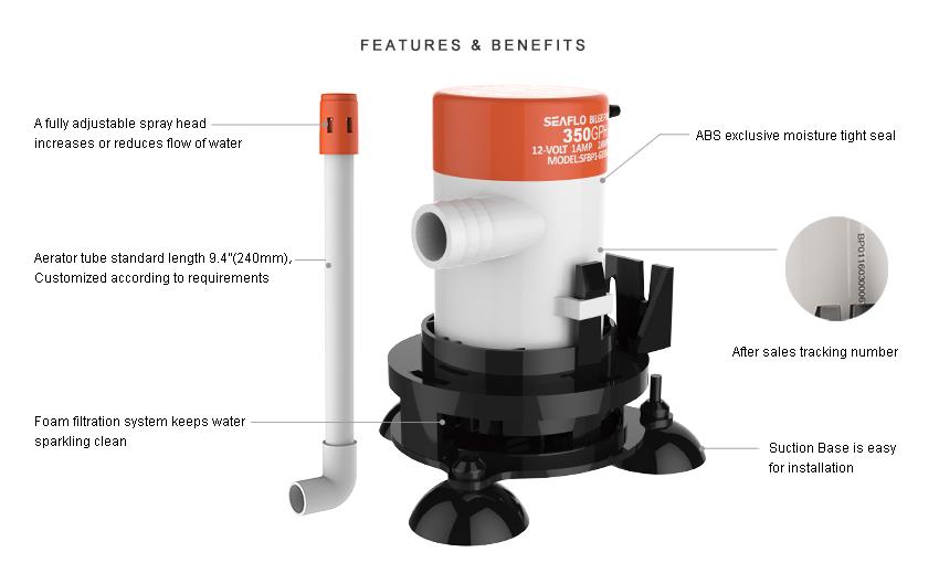 Seaflo Aerator kit