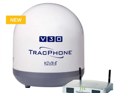 The New KVH TracPhone V30