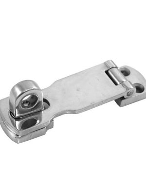 Hasp and  Staple with Swivel Stainless Steel