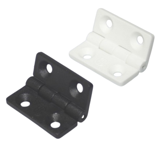 Hinge PVC 46 x 24.5mm with Stainless Steel pin