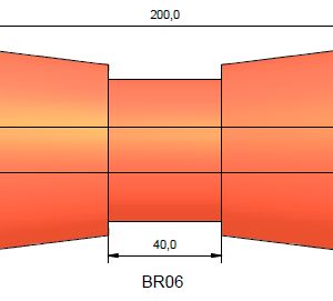 Boat Trailer Roller BR6 – 77 x 200