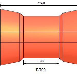 Boat Trailer Roller BR9 88 x 125