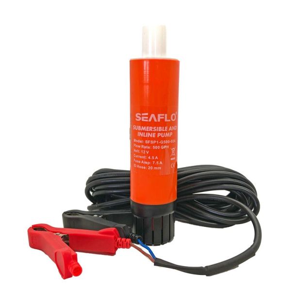 Seaflo Submersible Inline Pump 500GPH