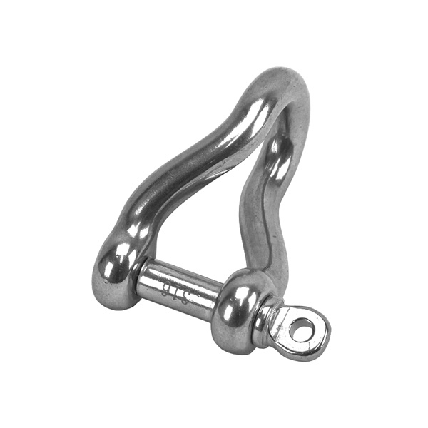 Twisted D Shackle Stainless Steel 10mm