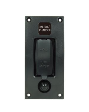 Guardian Single 12v USB Charger Panel C7 Curved