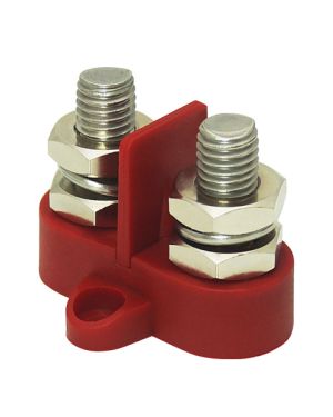 Guardian Terminal Studs Dual Heavy Duty M8 (5/16″) with Isolating Plate Black