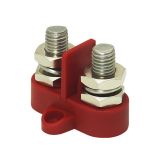 Guardian Terminal Studs Red Dual Heavy Duty M8 (5/16") with Isolating Plate Black