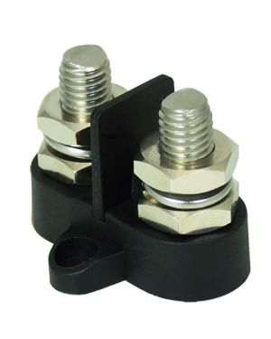 Guardian Terminal Studs Dual Heavy Duty M8 (5/16″) with Isolating Plate Black