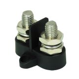 Guardian Terminal Studs Dual Heavy Duty M8 (5/16") with Isolating Plate Black
