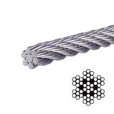 Stainless Steel Wire Rope SS 7 x 7 | Size : 1.5mm