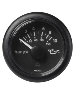 VDO Viewline 52mm Engine Oil Pressure 10Bar/150Psi