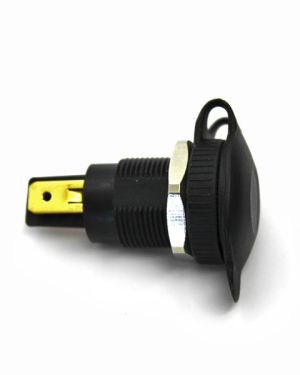 Guardian Panel Mount Hella Socket with Anti-Splash Cover