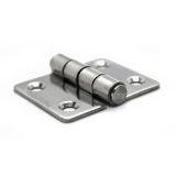 Hinge Butt 40 x 48 x 2mm - Stamped Stainless Steel