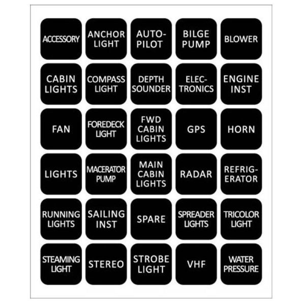 Guardian Switch Square Label Kit