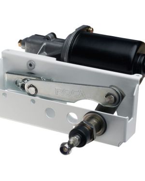 Wiper Motor W25 78mm Shaft 12V White