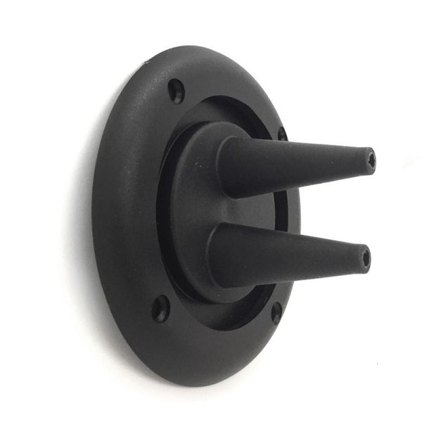 Riviera Double Rubber Cable Boot 105mm Black