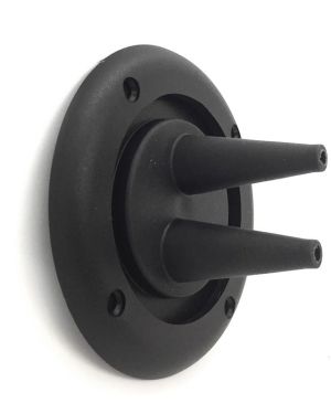 Riviera Double Rubber Cable Boot 105mm Black