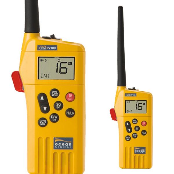 Ocean Signal V100 GMDSS VHF Handheld Radio