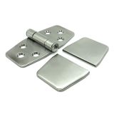 Hinge Friction Equal 49 x 77 x 3mm Barrel Up Stainless Steel