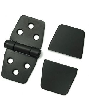 Hinge Friction Equal 39.6 x 77 x 3mm Black