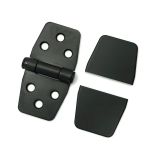 Hinge Friction Equal 39.6 x 77 x 3mm Black Stainless Steel