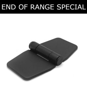 Hinge Friction Equal 39.6 x 77 x 3mm Black