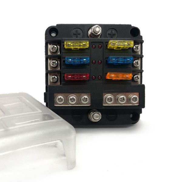 Guardian Modular Fuse Box 6 Pin with Negative Bus Bar