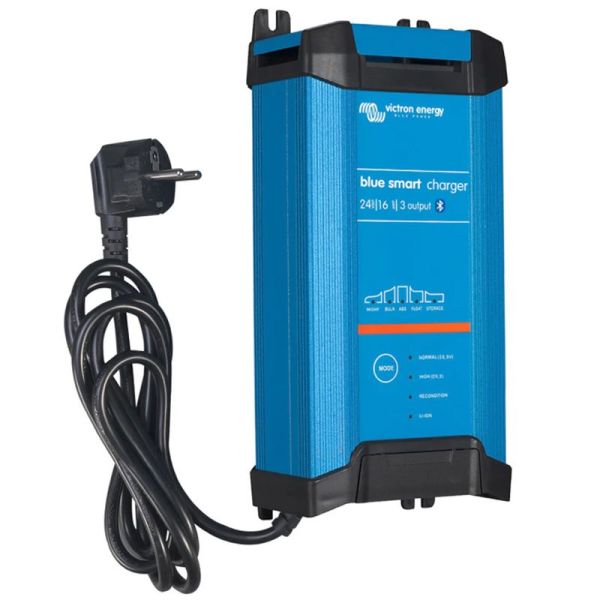 Victron Blue Smart IP22 Battery Charger 24v 3 Outputs