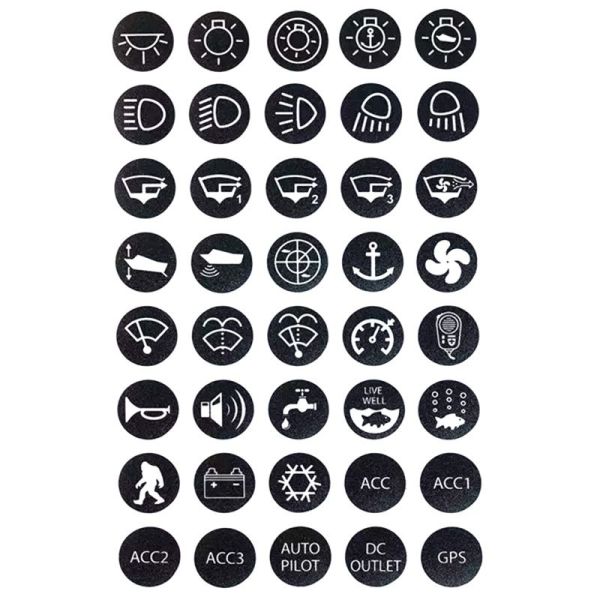 Guardian Label Stickers for PB45xx Series (40pcs)