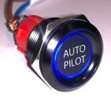 Guardian 12v Push Button Switch Black Waterproof