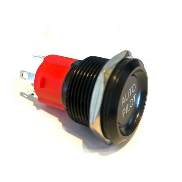 Guardian 12v Waterproof Switch Push Button Black