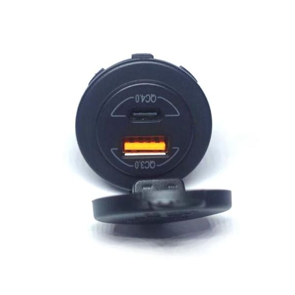 Guardian Socket 2P USB Charger – Type A & Type C