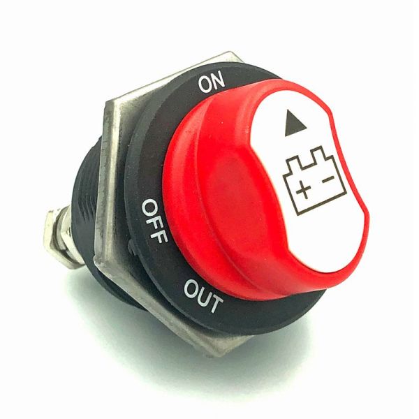Guardian Micro Battery Selector Switch ON-OFF (Black) Low Profile