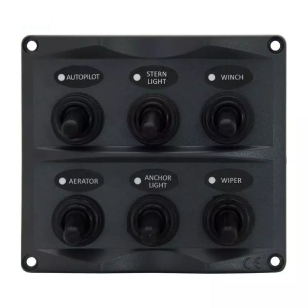 Guardian Toggle Switch Panel 6P