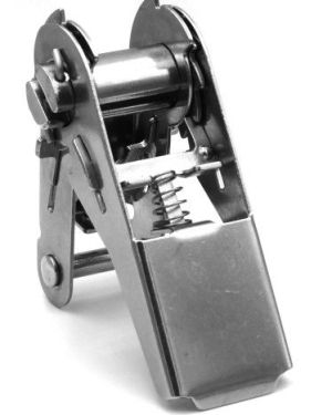 Ratchet Buckle 25mm Stainless Steel (316SS)